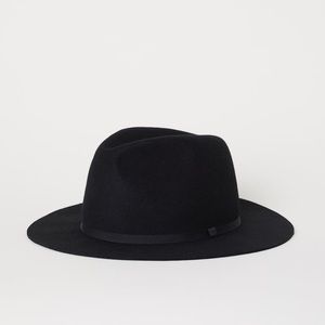 Black Felt Fedora